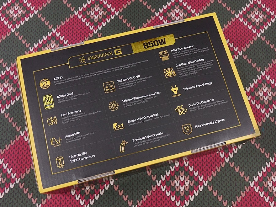 드디어 위즈맥스 80플러스 골드 등급 등장! 마이크로닉스 WIZMAX G 850W_9.webp