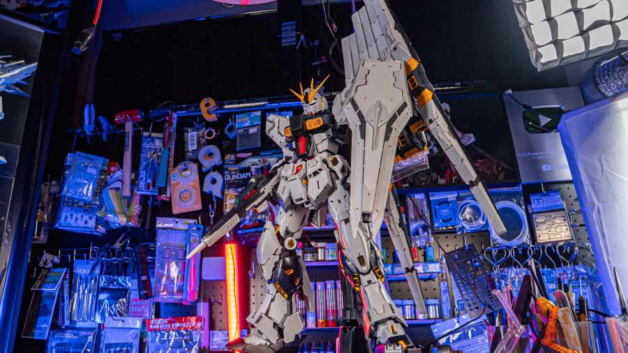 PG 언리쉬드 뉴 건담 리뷰 영상 + 가조립 사진_6.jpg