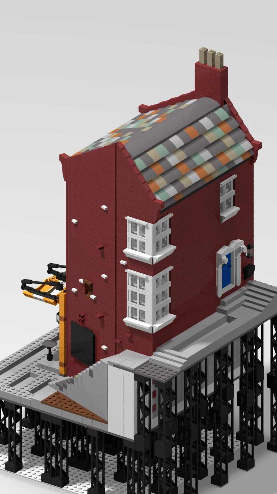 [스압] 미국 AFOL의 MOC 모듈러 - "방구석 공상가의 탑"_4.webp