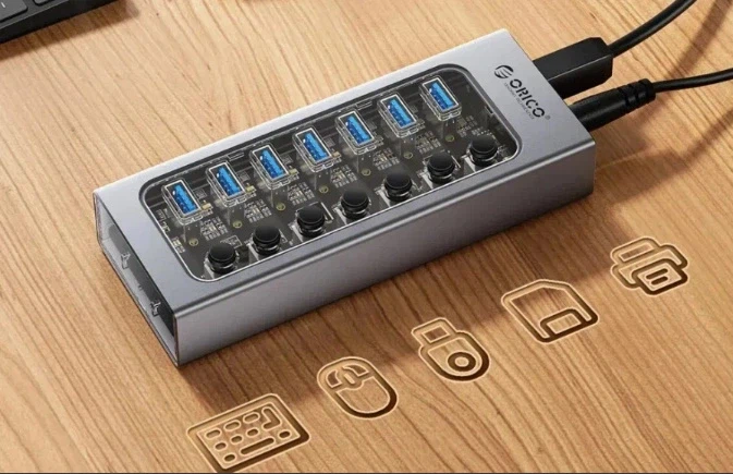 [알리] ORICO USB3.0 허브 7포트 스플리트 [20.84달러/무료)_1.webp