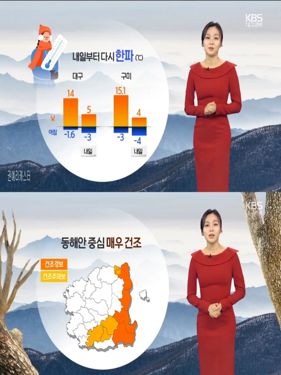 내일부터 다시 강추위(주말까지 강한 한파, 울릉도 독도 오후 눈)_18.webp