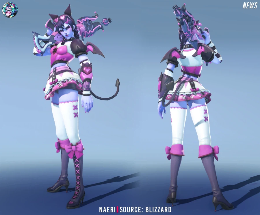 오버워치 시즌1 모든 스킨 총정리: 헬로우 키티 콜라보, 발렌타인데이 등_5.webp