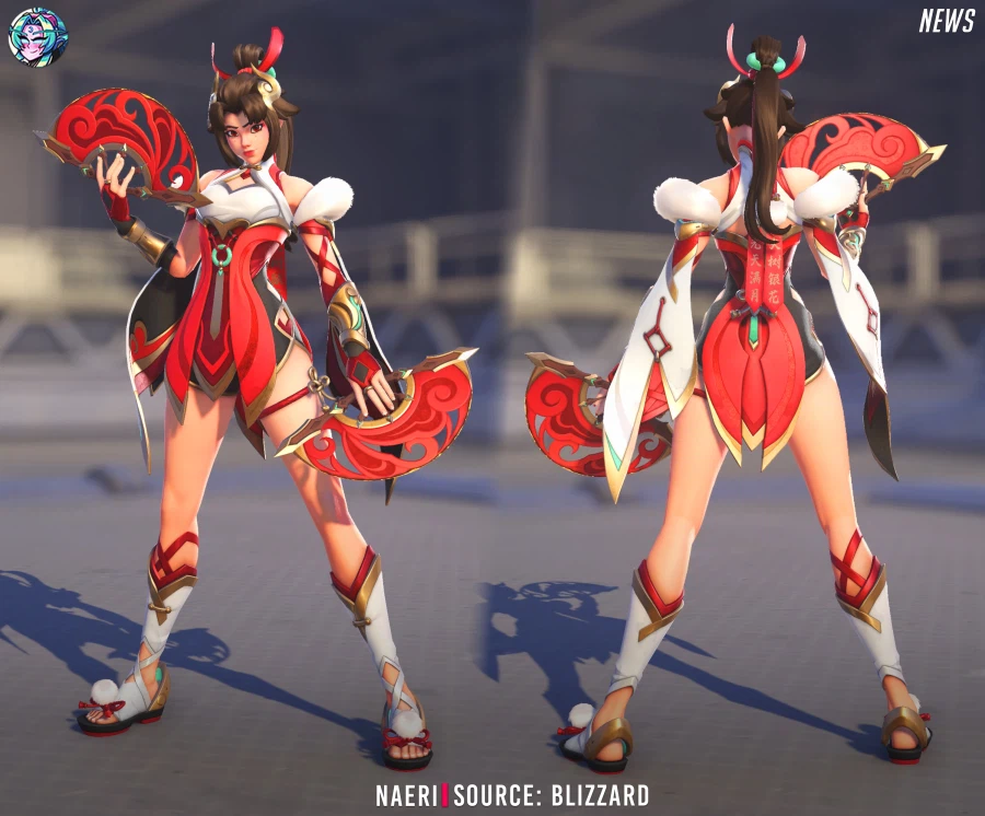 오버워치 시즌1 모든 스킨 총정리: 헬로우 키티 콜라보, 발렌타인데이 등_15.webp