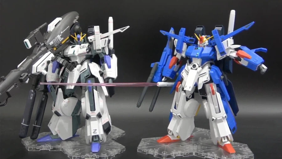 MG 풀 아머 ZZ 건담 Ver.Ka & MGSD 데스티니 샘플 소개 영상_9.webp