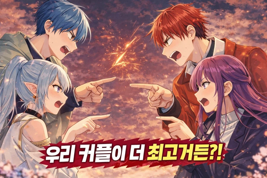 장송의 프리렌 최고의 커플은? 이라는 주제로 오늘 씹덕들끼리 떠듭니다._1.webp