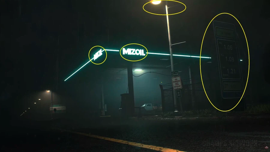 경찰서 폐허에서 전작 과의 소소한 디테일 (스샷 첨부)_2.webp