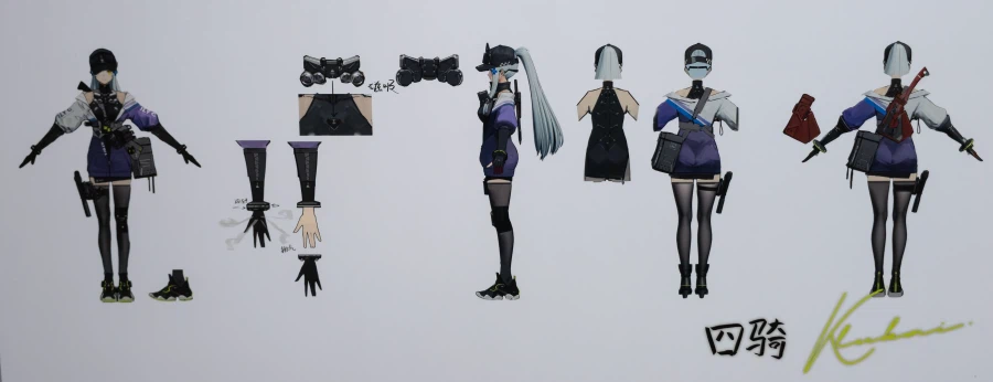 소녀전선 2 오프라인 갤러리 공식 설정화 고화소 사진들_1.webp