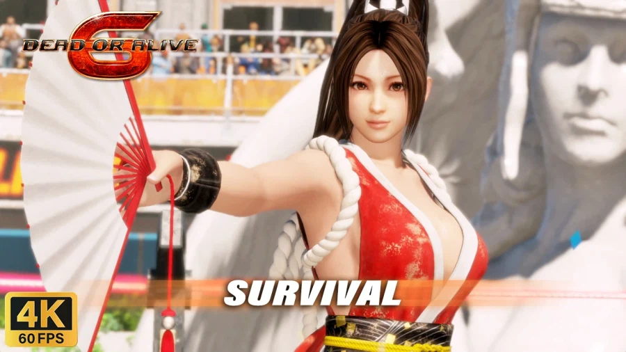 [데드오어얼라이브6] 시라누이 마이 서바이벌 모드 I 4K 60FPS_1.webp