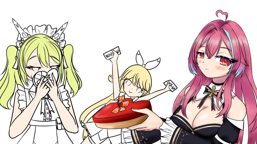 버튜버) 와 그림그리다 처음으로 그리기 싫어졌어...._1.webp