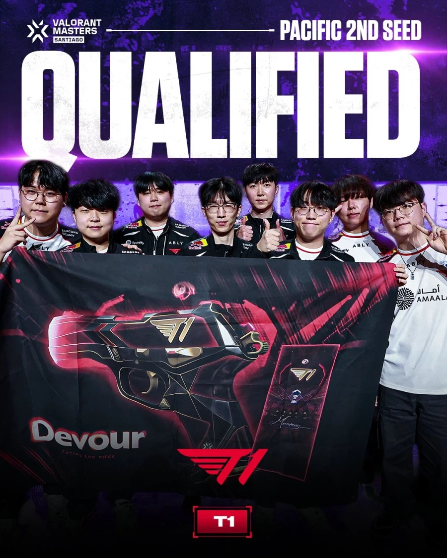 [발로란트] T1, 마스터스 산티아고 진출 확정_1.webp