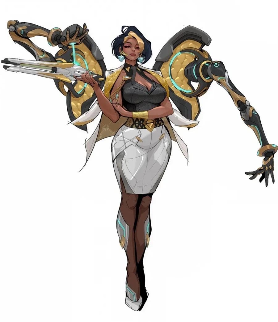 오버워치)인게임 내 대사로 생각되는 도미나의 성격_1.webp