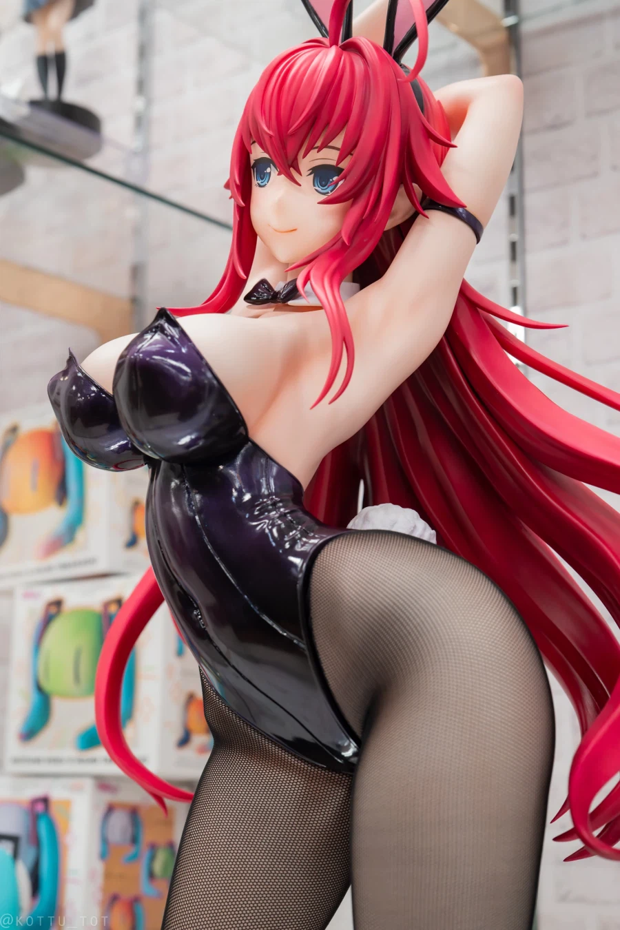 [FREEing] 1/3 하이 스쿨 - 리아스 그레모리 바니 Ver 전시 사진_8.webp