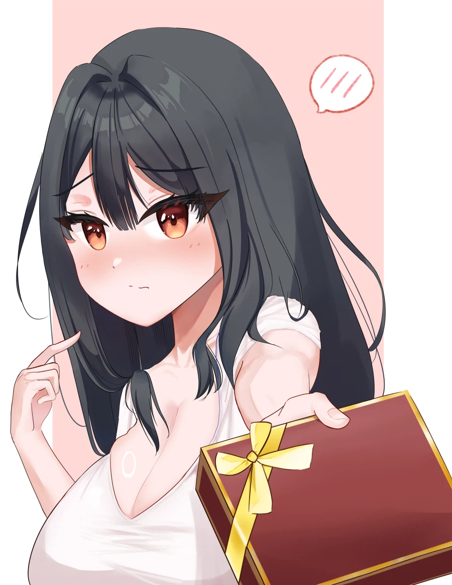 라오진) 거G 자매도 발렌타인 데이에는 초콜렛을 돌린다_2.webp