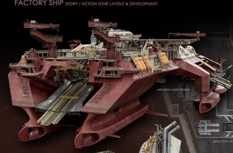 SF) (스포) [아바타3]의 인류 기함 컨셉아트_1.webp