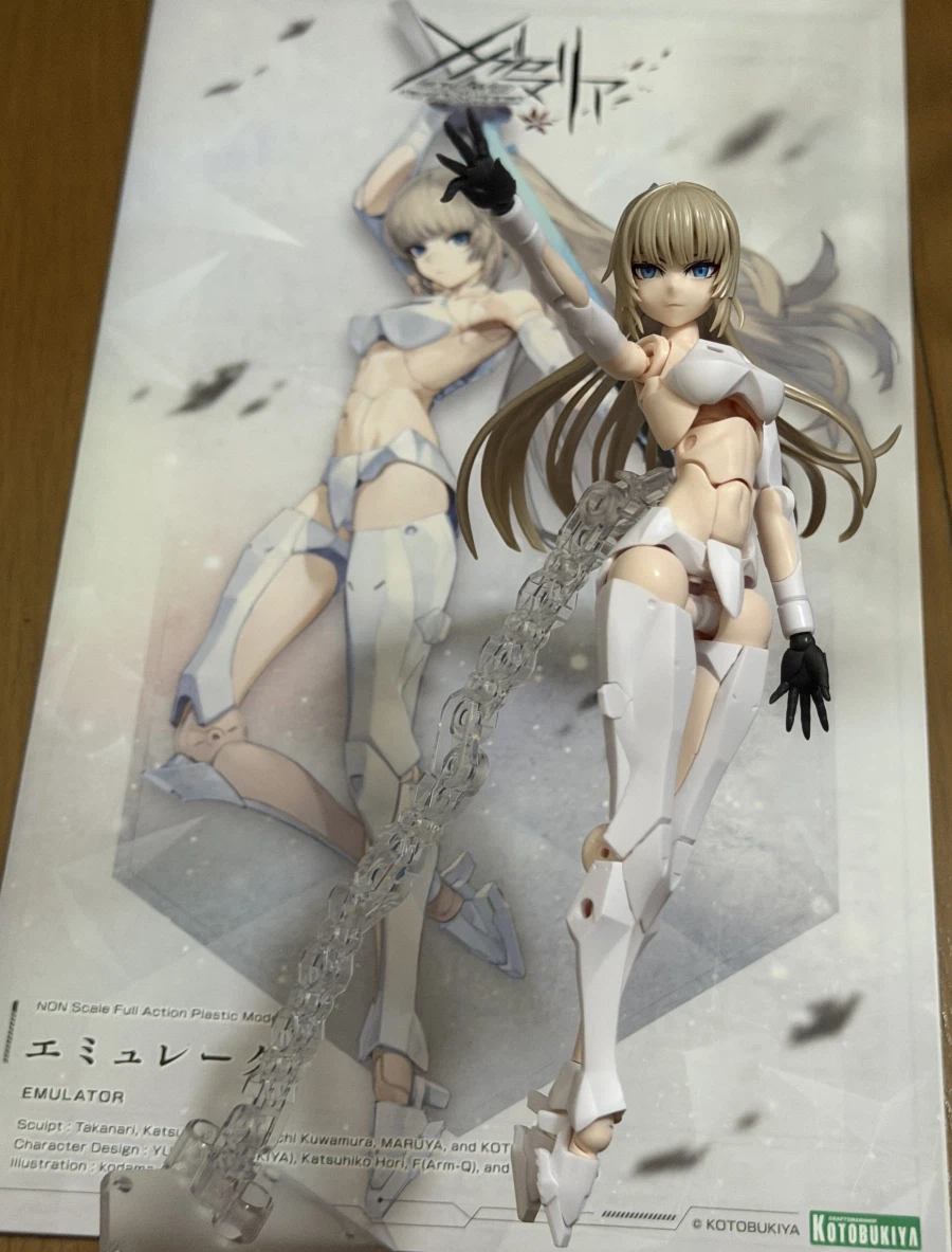 [코토부키야] 메갈로마리아 에뮬레이터 가조립 사진_12.webp