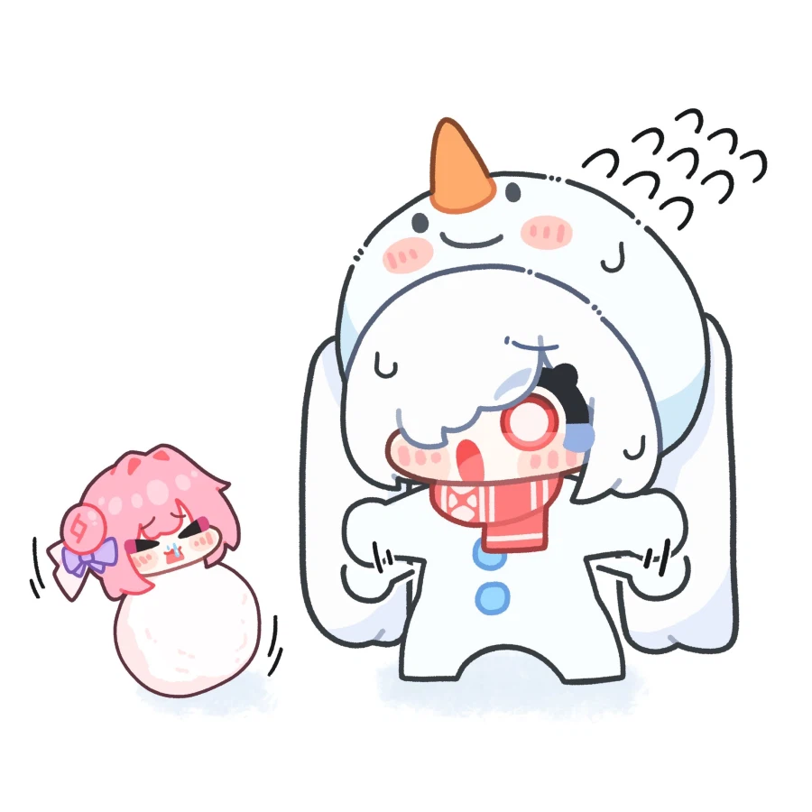 니케) 눈렐루 그려옴!_1.webp