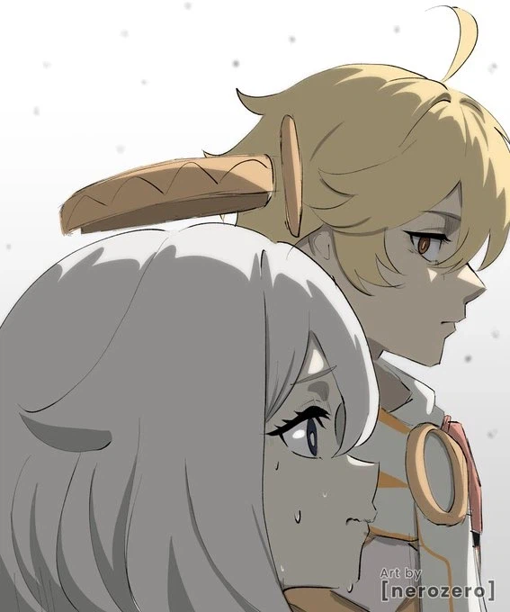 원신) 행자:페이몬! 자백의 과거는 참 영웅적이고 감동적이야._1.webp