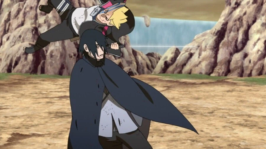 [보루토] 우라시키 보고 키시모토 작가 원망할 사스케_2.webp