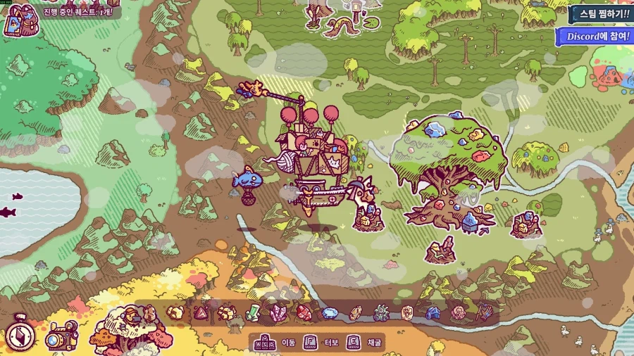 상어 선장 비행선 모험 "타운시크" 플랫폼 발표 트레일러_7.webp