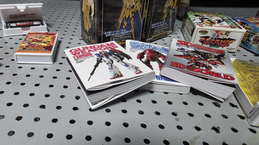 [캡슐] 반다이 미니어처 - 건담웨폰즈, 비디오, 등등_2.webp