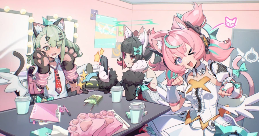 [젠레스 존 제로] 고양이의 날 기념 일러스트_1.webp