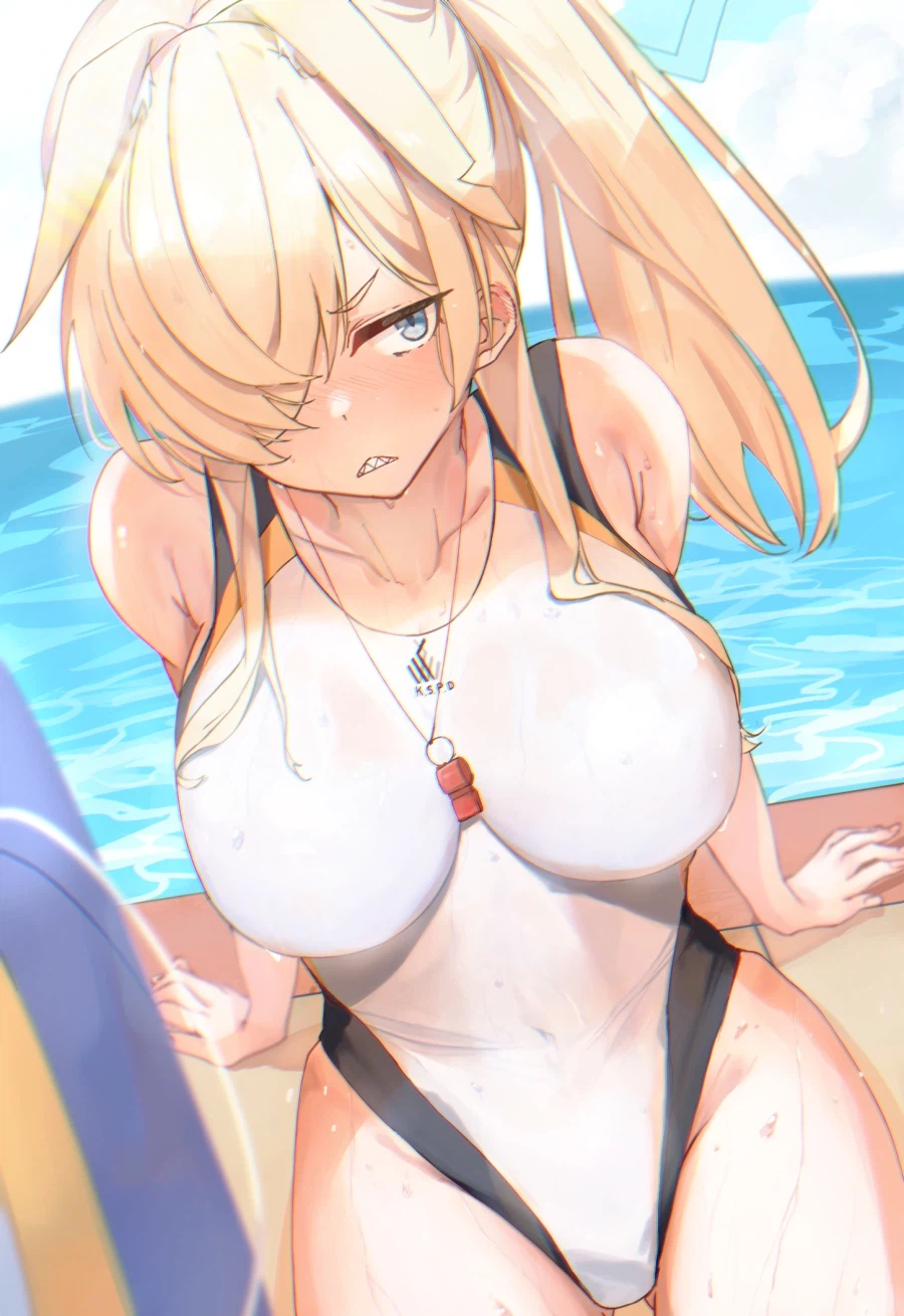 블루아카)수영복을 입은 칸나_1.webp