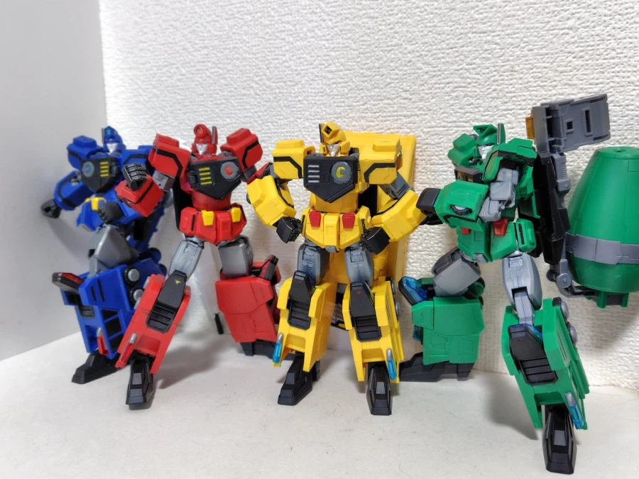 HG 격룡신 가조립 + 가오가이가 시리즈 나열 사진_4.webp