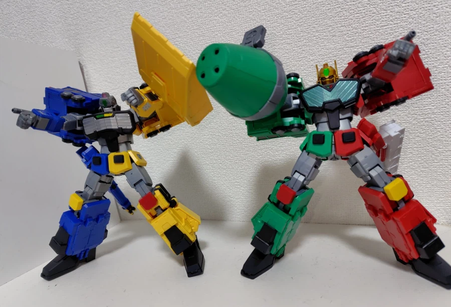 HG 격룡신 가조립 + 가오가이가 시리즈 나열 사진_11.webp