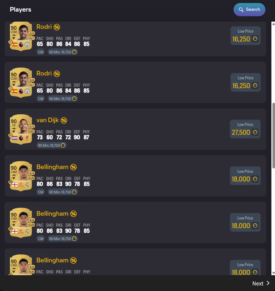 PC 계정 통 판매 (1100만코인, 토말디니, 토페드리,토모건 등)_21.webp