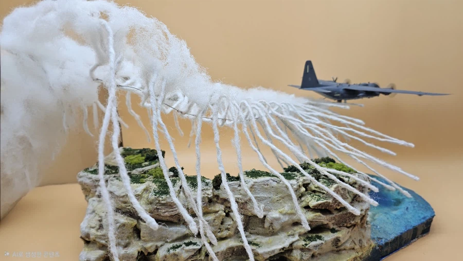 아카데미 C-130 1/144 플레어 디오라마_5.webp