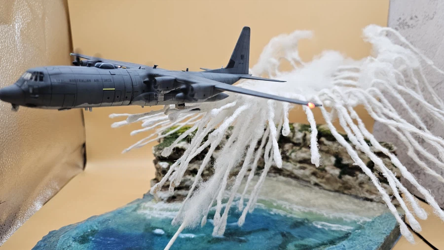 아카데미 C-130 1/144 플레어 디오라마_7.webp