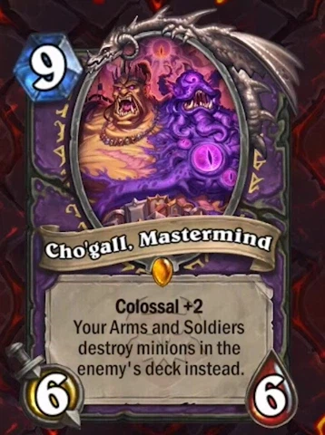 [하스스톤] 신규 흑마법사 거수 초갈&사제 카드 6장 공개_1.webp