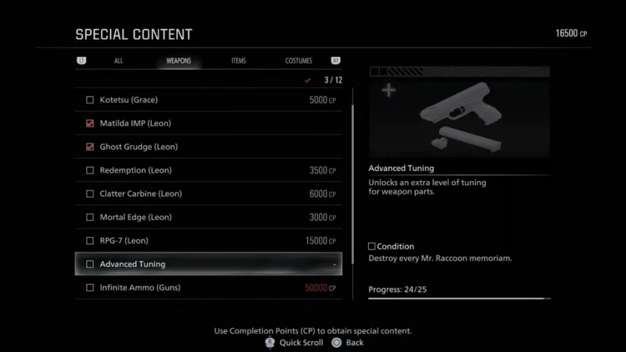 '바이오하자드 레퀴엠' 모든 라쿤 추모 동상 가이드_2.webp