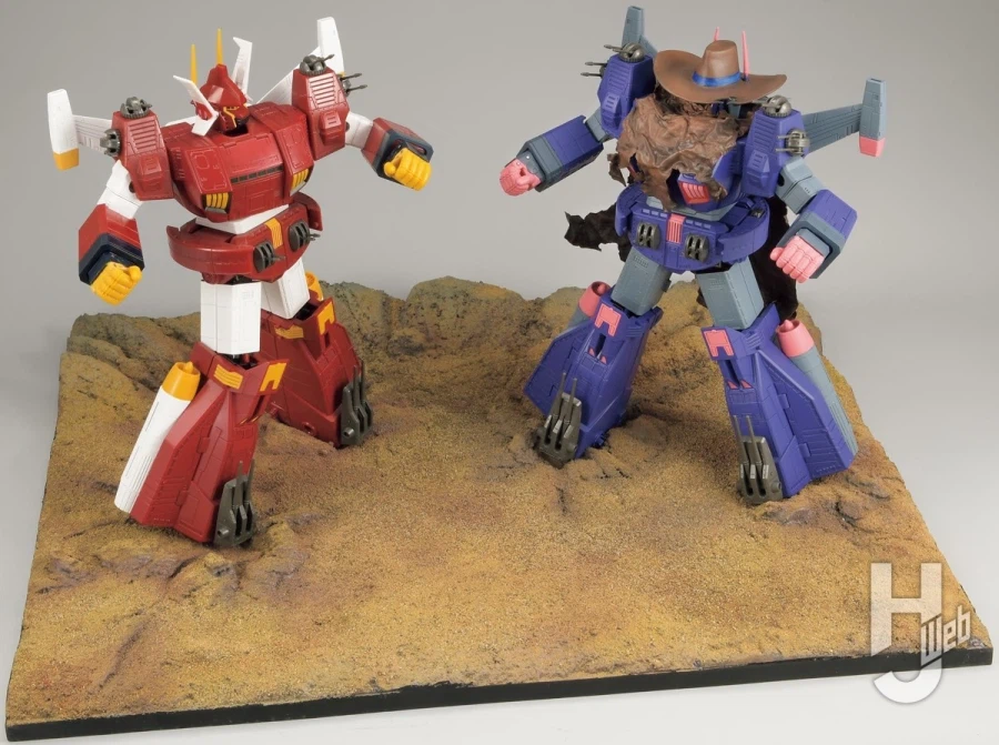 [반다이] 초합금혼 GX-38R 아이언 기어 HJ 게재 디오라마_3.webp