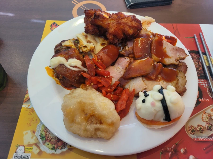 돼억시니) 저저번주에 먹은 쿠우쿠우에서 먹은것들입니다_2.webp