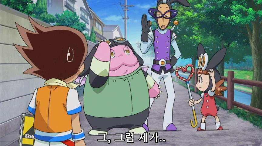 듀얼마스터즈) 2화, 수수께끼의 3인조 우사기단 등장!_163.webp