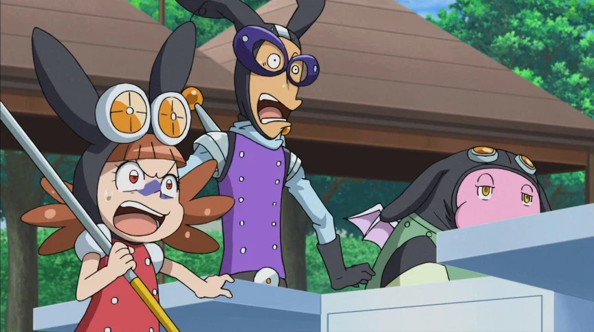 듀얼마스터즈) 2화, 수수께끼의 3인조 우사기단 등장!_323.webp