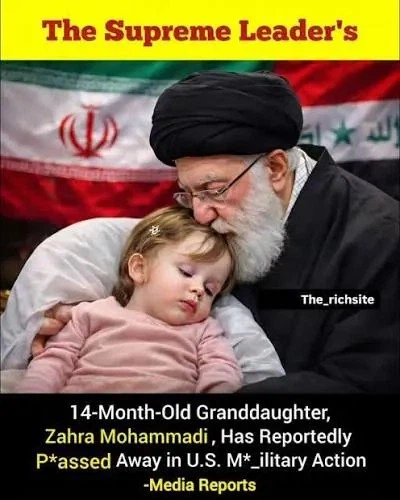 이란 폭격 작전으로 사망한 하메네이 손녀_1.webp