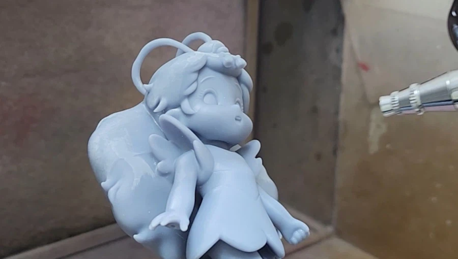 추억의 만화 '은비까비'의 은비 피규어 만들기_9.webp