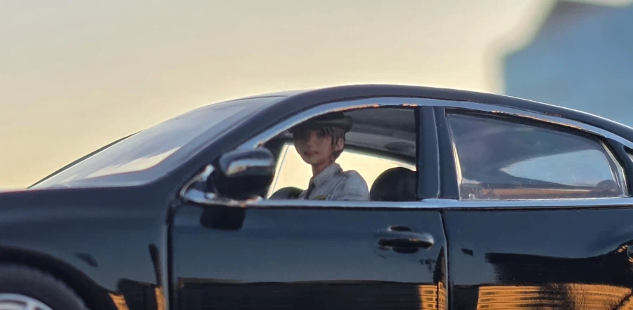 1/35 크로바모형 4성장군 에쿠스 (with LED) '장군님 퇴근하신다'_11.webp