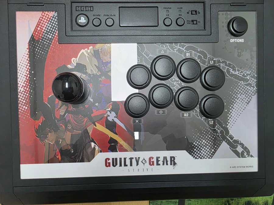 지난해말에 하나 더 구입한 호리 파이팅 스틱 알파 길티기어 스트라이브 버전_4.webp