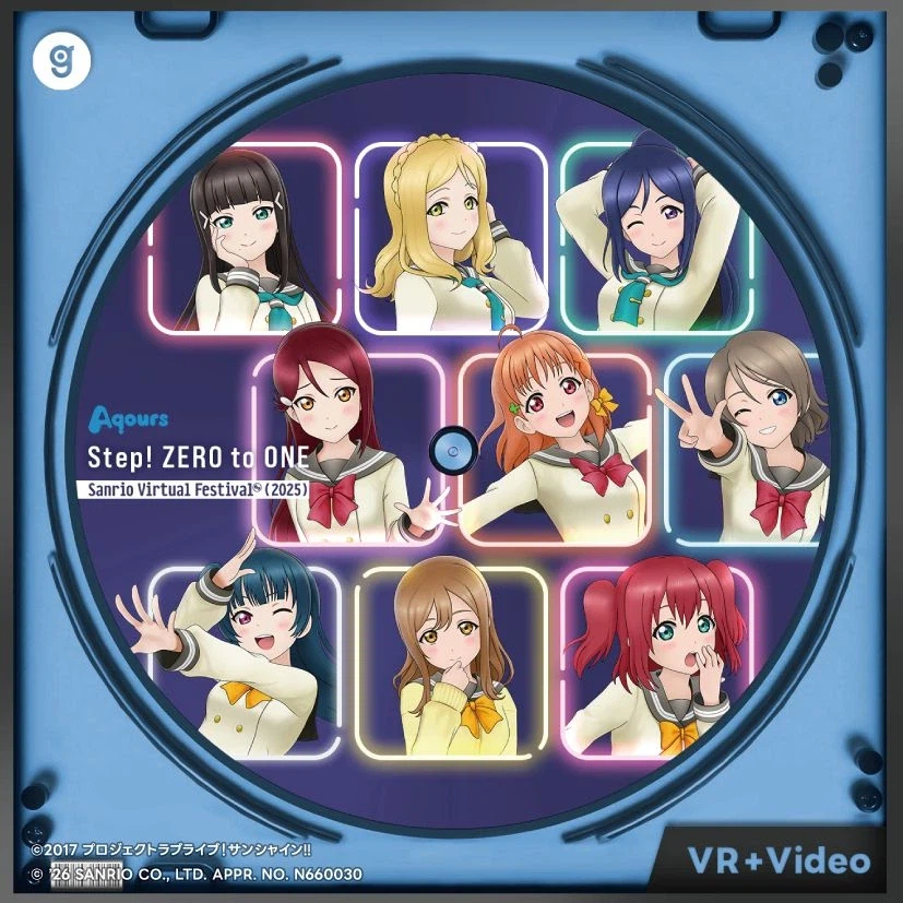 러브라이브! 선샤인!! Aqours「산리오 버추얼 페스티벌」스페이셜 디스크 발매_4.webp