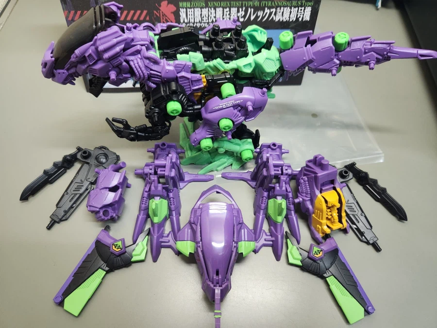 [타카라토미] 조이드X에바 범용 수형 결전무기 제노렉스 시험 초호기 조립 이미지_7.webp