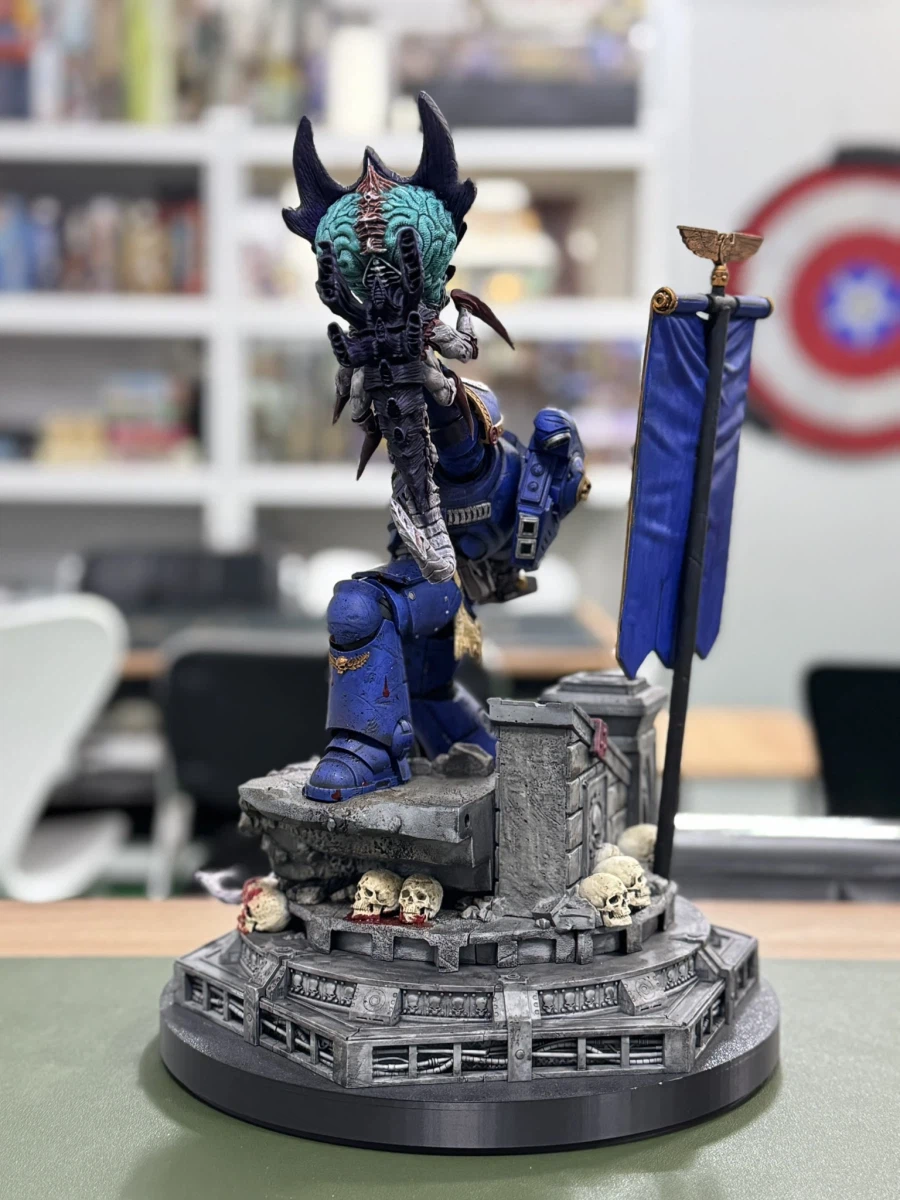 [워해머40K] 타이투스 스태츄 출력 및 도색 작업기 - 스압_29.webp