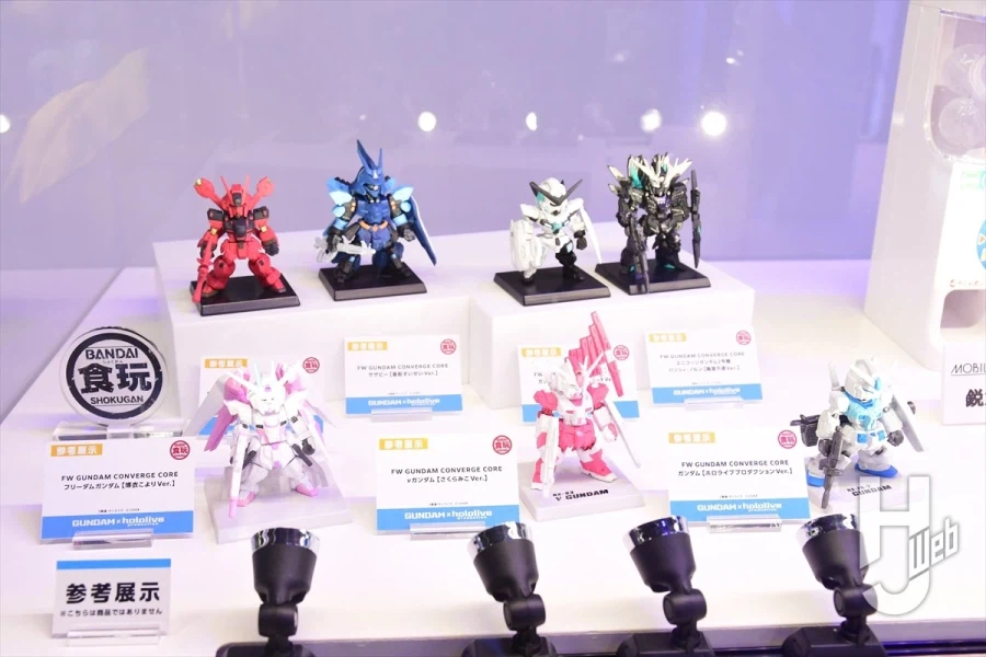 [반다이식완] 건담 X 홀로라이브 건담 컨버지 전시 이미지_1.webp