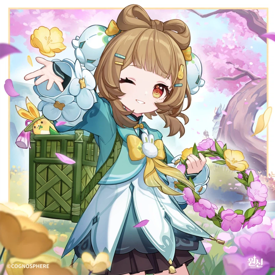 원신 신규 캐릭터 린네아 공개 및 요요 생일 일러스트_3.webp