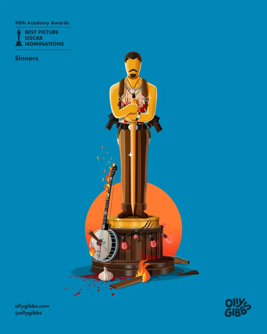 [영화] 2026 오스카 아카데미 작품상 후보작들의 일러스트_5.webp
