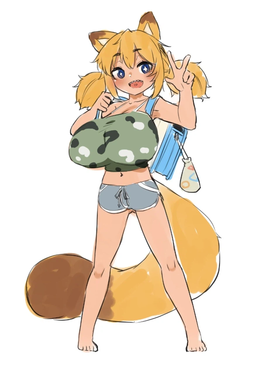 커미션) 이쪽도 캐디 떳다_1.webp