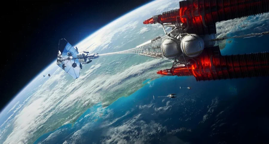 SF) 영화 아바타 인류 성간우주선의 독특한 가감속 방법._1.webp