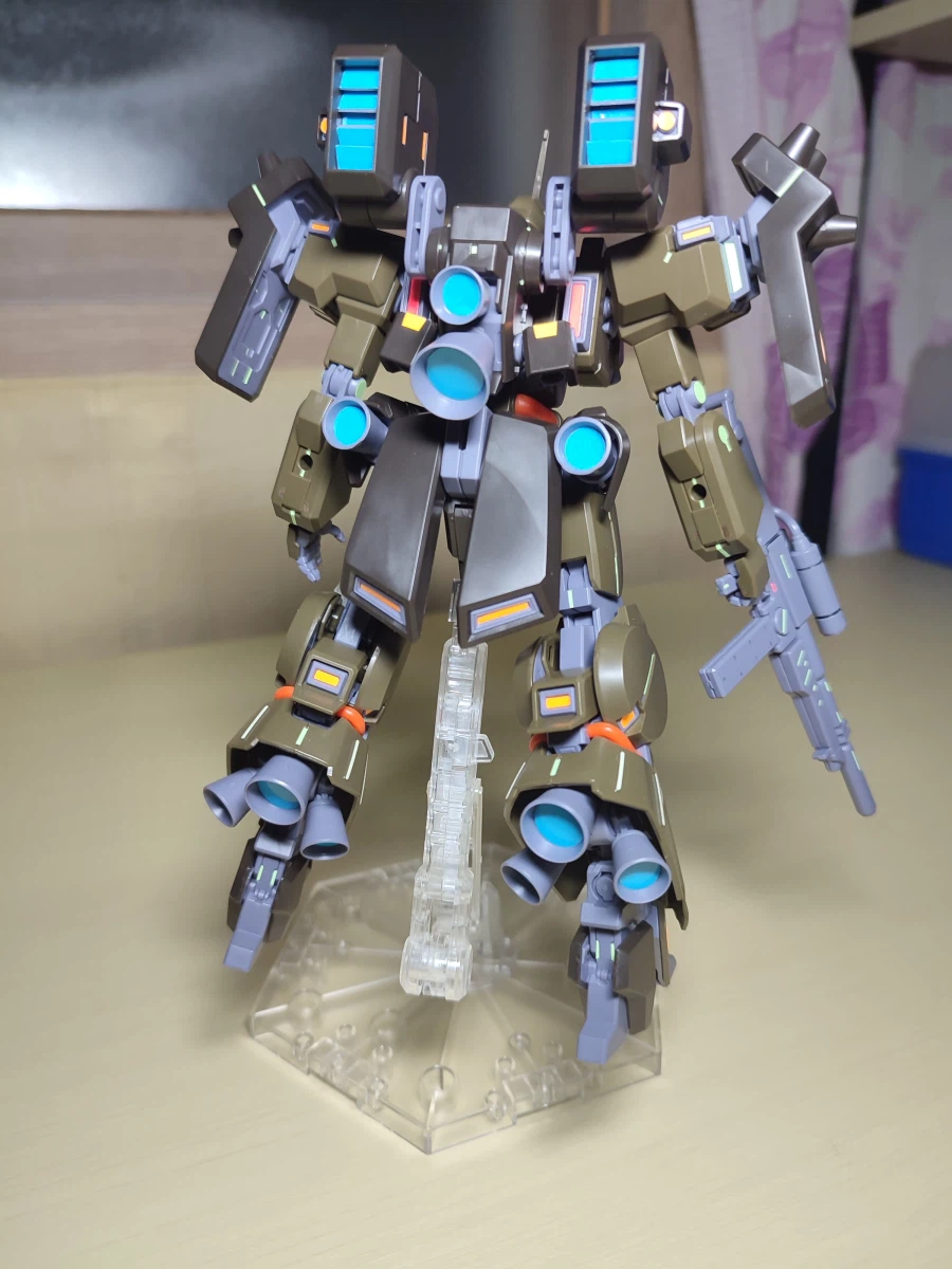 HG 리벤볼프 축광테이프 작업후 찍어본 간단 액션샷들입니다._5.webp